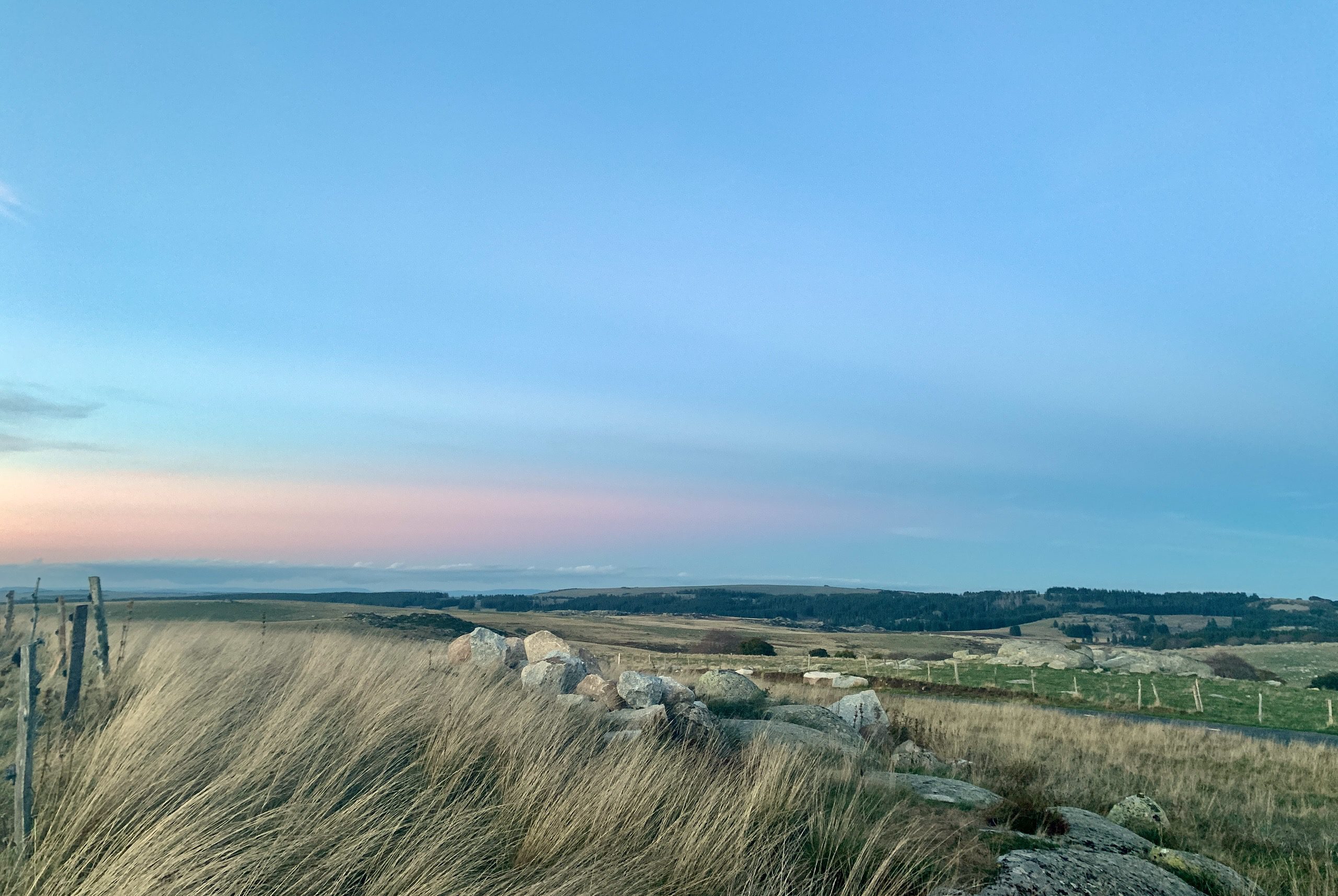 Gites Altobraco : hauts plateaux d'Aubrac, à 10 kms des gîtes. Une autre planète.